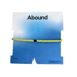 Nordstrom Abound Men's Semi‎ Precious Neon Bracelet/Anklet